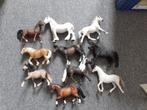 Schleich 10 paarden voor 20 euro, Ophalen of Verzenden, Gebruikt, Paard, Beeldje of Figuurtje