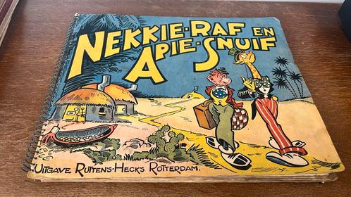 Nekkie Raf en aapie Snuif ringband, Antiek en Kunst, Antiek | Boeken en Bijbels, Ophalen