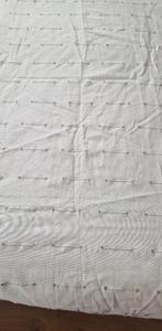 Mooie stevige canvas stof, 140x250 cm, beige/bruin gemêleerd, Overige materialen, 120 cm of meer, Beige, Ophalen of Verzenden