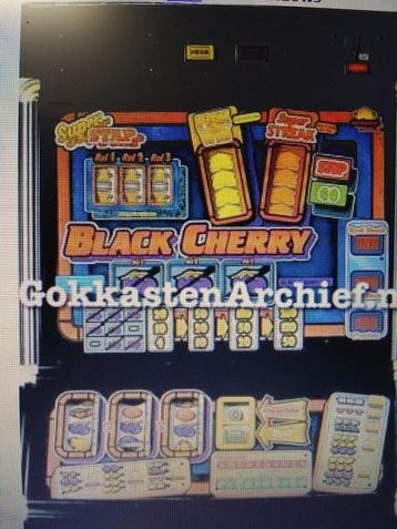 Gezocht Jaren 80 gokkast BLACK CHERRY beschikbaar voor biedingen
