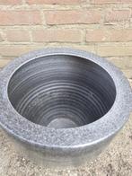 bloempot grijs gevlekt groot, Tuin en Terras, Ophalen of Verzenden, 'T Olde Gre-j, Info@toldegrej.nl, Endepoelstraat 20f Didam