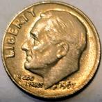 Zilveren 1967 Roosevelt Dime - Verenigde Staten, Postzegels en Munten, Munten | Amerika, Ophalen of Verzenden, Noord-Amerika, Losse munt