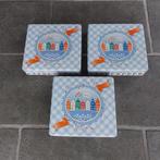 3 Koekblikken/Koektrommels Verkade, Ophalen of Verzenden, Zo goed als nieuw, Koek(jes), Verkade