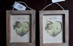 2x Clayre & Eef Lijstjes met Hartvormige Foto, Ophalen of Verzenden, Nieuw