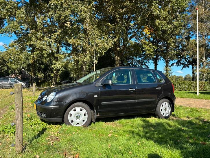 Volkswagen Polo 2002 Zwart, Auto's, Volkswagen, Particulier, Polo, Benzine, C, Hatchback, Handgeschakeld, Origineel Nederlands