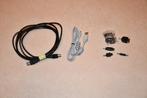 USB-A naar USB-B kabel + 7 adaptors, Ophalen of Verzenden, Nieuw