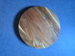 houten plateau, Huis en Inrichting, Woonaccessoires | Dienbladen, Ophalen, Zo goed als nieuw, Rond, Hout