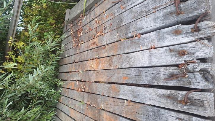 Hardhouten palen, Tuin en Terras, Palen, Balken en Planken, Palen, Minder dan 180 cm, Ophalen of Verzenden