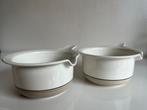 Vintage Set 2 Arabia Arctica Grote Sauskom~Seita~I.Leivo, Huis en Inrichting, Keuken | Servies, Ophalen of Verzenden, Zo goed als nieuw