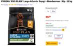 PURINA PRO PLAN Large Athletic Puppy -  Kip - 2x12 kg, Ophalen, Hond