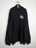 Balenciaga My Name Is Demna Hoodie Zwart Oversized Maat L, Maat 52/54 (L), Zwart, Nieuw, Ophalen of Verzenden
