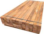 48 Hardhouten balken 5.0x7.5 cm /2.00 m lang - nr: HB80, Ophalen, Nieuw, Hardhout, 180 tot 250 cm
