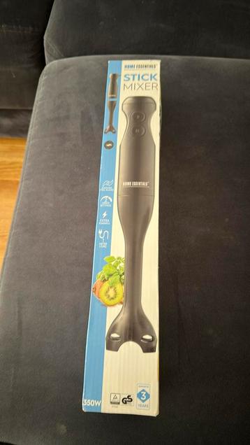  Home Essentials Staafmixer – RVS Messen, 2 Snelheden, 200W beschikbaar voor biedingen
