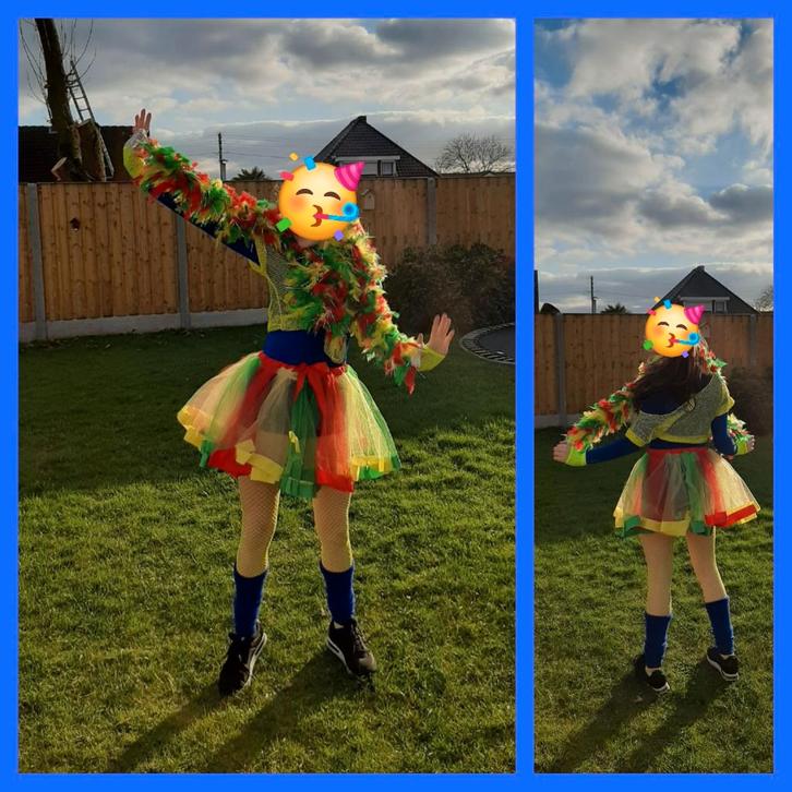 Pakken Carnaval, Optocht, Loopgroep, Themafeest, Kleding | Dames, Carnavalskleding en Feestkleding, Zo goed als nieuw, Kleding