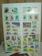 5) Album blad postzegels Insecten, Ophalen of Verzenden, Dier of Natuur, Gestempeld