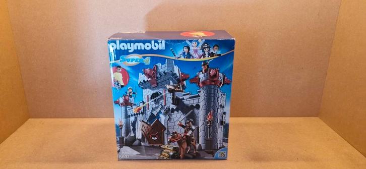 Playmobil 6697 super 4 meeneem kasteel., Kinderen en Baby's, Speelgoed | Playmobil, Zo goed als nieuw, Ophalen of Verzenden