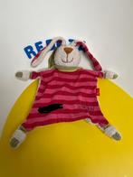 2384 sigikid knuffellap lap konijn rood gestreept, Ophalen of Verzenden, Zo goed als nieuw, Overige typen