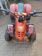 Leuke goedwerkende quad benzine, Fietsen en Brommers, Minibikes, Midibikes en Pitbikes, Ophalen, Gebruikt, 80 cc, Overige typen