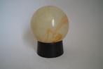 Thabur lamp art deco roze marmer glas zwart bakeliet niko., Ophalen of Verzenden, Gebruikt, Glas, Vintage antiek