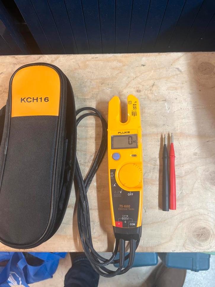 Fluke T5-600 Elektrische Tester nieuw, Doe-het-zelf en Verbouw, Meetapparatuur, Nieuw, Multimeter, Ophalen of Verzenden