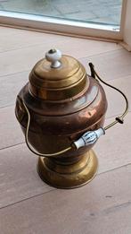 Vintage koperen doofpot met keramisch handvat, Antiek en Kunst, Antiek | Koper en Brons, Ophalen of Verzenden