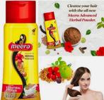 Meera Herbal 150 gram Haarwaspoeder haar was poeder speciaal, Nieuw, Ophalen of Verzenden, H, H