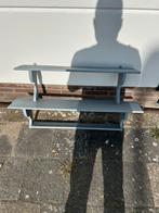 Brocante Wandrek met 3 boorden, Huis en Inrichting, Woonaccessoires | Wandplanken en Boekenplanken, Ophalen, Gebruikt