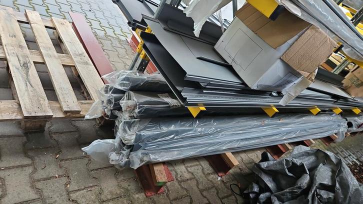 Dakgoten set voor schuur of huis superaanbieding regengoot, Doe-het-zelf en Verbouw, Dakpannen en Dakbedekking, Nieuw, Kunststof