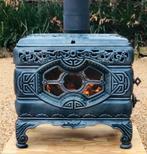 Antieke Franse Houtkachel - Faure Mah Jong - uniek!!, Ophalen, Houtkachel, Zo goed als nieuw, Vrijstaand