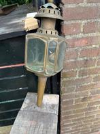 Koetslamp messing, Antiek en Kunst, Antiek | Lampen, Ophalen of Verzenden