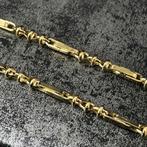 14 karaat gouden ketting monte carlo schakel nieuw, Sieraden, Tassen en Uiterlijk, Kettingen, Ophalen of Verzenden, Zo goed als nieuw