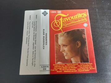 KLAUS WUNDERLICH - FAVOURITES (CASSETTEBANDJE) beschikbaar voor biedingen
