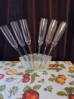 Prachtige vintage champagne flutes, Antiek en Kunst, Antiek | Glas en Kristal, Ophalen