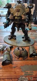 Warhammer 40k Chaos/imperial knight te koop, Ophalen, Met verf, Figuurtje(s), Warhammer 40000