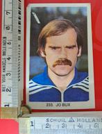 Vintage voetbalplaatje sticker jaren 70  233 Jo Bux, Ophalen of Verzenden, Zo goed als nieuw