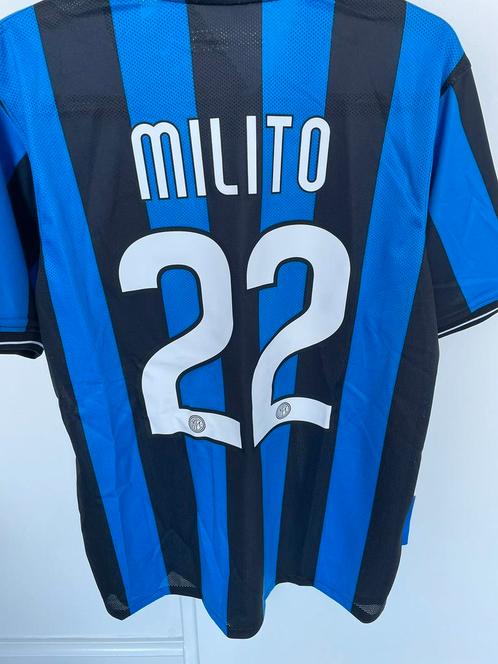 Retro Diego Milito Inter Milan medium 22 Serie A Nike Cl, Verzamelen, Sportartikelen en Voetbal, Nieuw, Shirt, Buitenlandse clubs