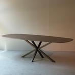 HPL tafel 260x120 roest kleur Nieuw met lichte schade, Nieuw, Vijf personen of meer, Rechthoekig, 50 tot 100 cm