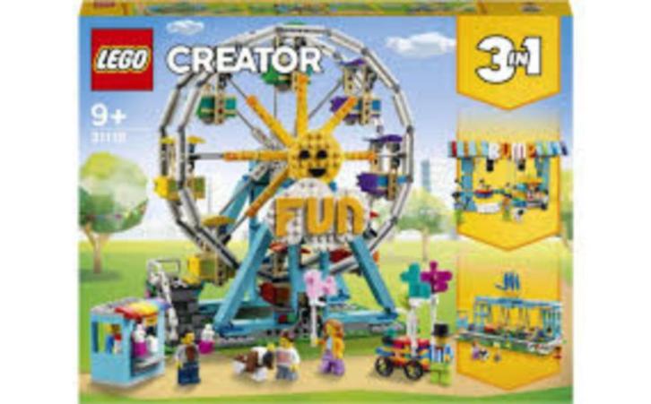 Lego Creator 31119 Reuzenrad -NIEUW en ONGEOPEND-, Kinderen en Baby's, Speelgoed | Duplo en Lego, Nieuw, Lego, Complete set, Ophalen of Verzenden