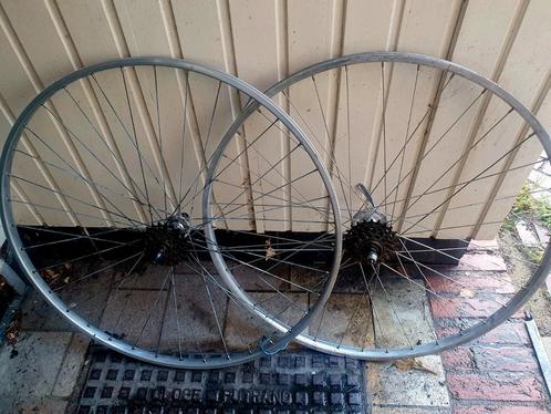 Fietswielen racefiets weinmann mavic etc, Fietsen en Brommers, Fietsonderdelen, Gebruikt, Racefiets, Ophalen of Verzenden