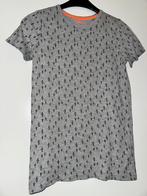 Hema 158 164 shirt tshirt grijs grijze cactussen cactus, Verzenden, Zo goed als nieuw, Jongen, Shirt of Longsleeve
