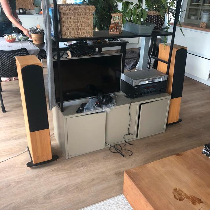 Impuls Aria luidsprekers van HiHat Audio, Audio, Tv en Foto, Luidsprekers, Gebruikt, Front, Rear of Stereo speakers, 60 tot 120 watt