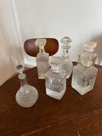 Glazen karaffen set, Huis en Inrichting, Ophalen of Verzenden, Glas, Overige stijlen, Glas of Glazen