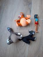 AH Disney jungleboek speelfiguren - 4 stuks, Ophalen of Verzenden, Leeuwenkoning of Jungle Boek, Gebruikt, Beeldje of Figuurtje