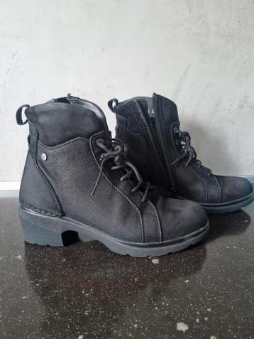 Wolky enkellaarsjes zwart Nubuck zgan maat 38 beschikbaar voor biedingen