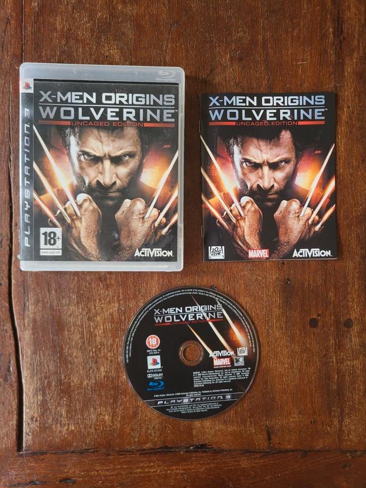 X-Men Origins Wolverine: Uncaged Edition - PS3, Spelcomputers en Games, Games | Sony PlayStation 3, Avontuur en Actie, 1 speler