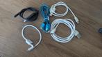 Diverse telefoon kabels – USB naar micro-USB, Ophalen of Verzenden, Gebruikt, Minder dan 2 meter, Overige kabels