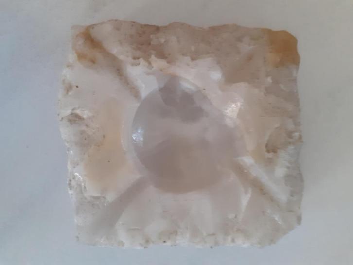 Onyx asbak, Huis en Inrichting, Woonaccessoires | Overige, Gebruikt, Ophalen of Verzenden