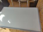 Tuintafel met blad van mat glas, Tuin en Terras, Ophalen, Gebruikt, Rechthoekig, Aluminium