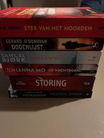 6 stuks Literaire Thrillers, Boeken, Ophalen of Verzenden, Gelezen, Scandinavië