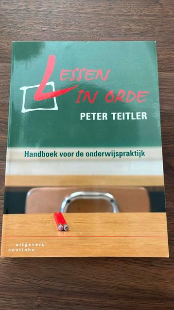 Peter Teitler - Lessen in orde beschikbaar voor biedingen